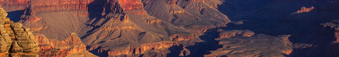 dawn on the S rim of the Grand Canyon